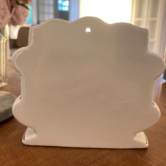 Vintage Blue Onion Salt Box - Picture 5 of 5